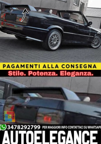 Spoiler bagagliaio per bmw - bagagliaio,