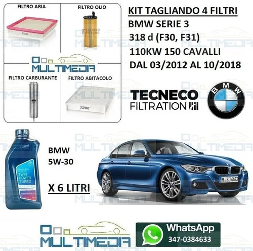 Kit tagliando filtri - 4,