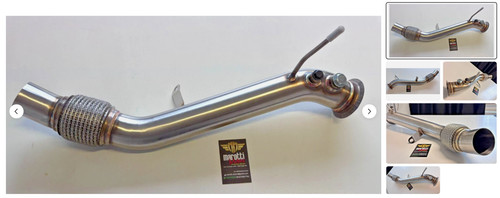 Downpipe inox bmw - downpipe,